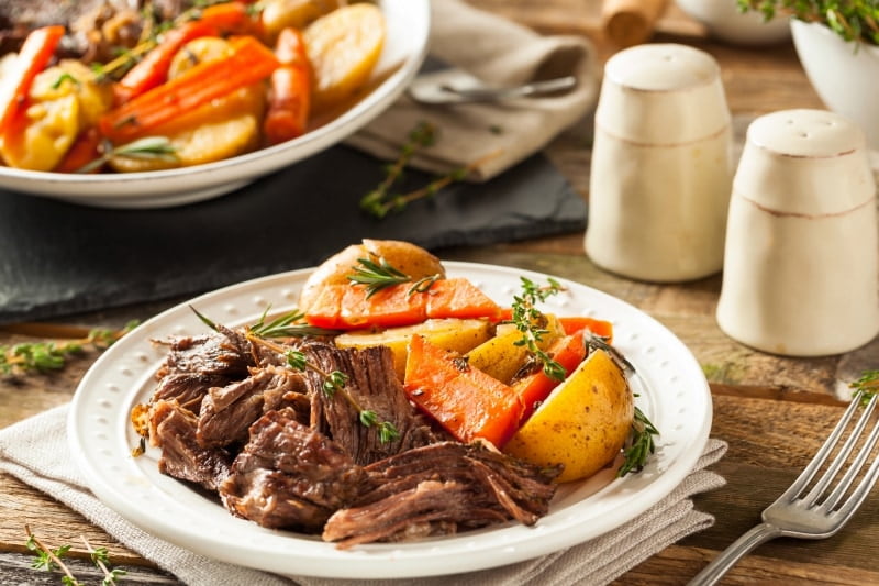 Perfect Slow Cooked Chuck Roast