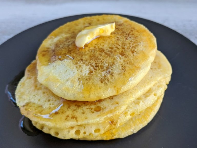 Homemade Sourdough Pancakes From Discarded Starter