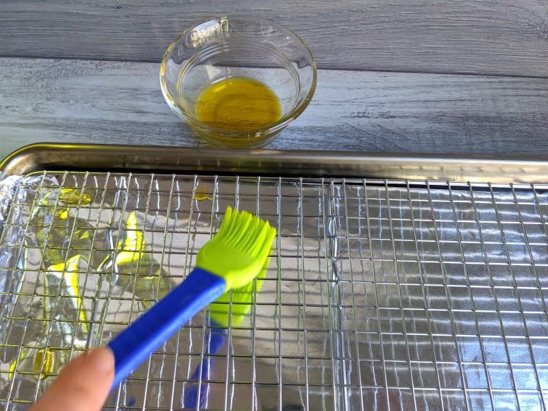 making wings in the oven