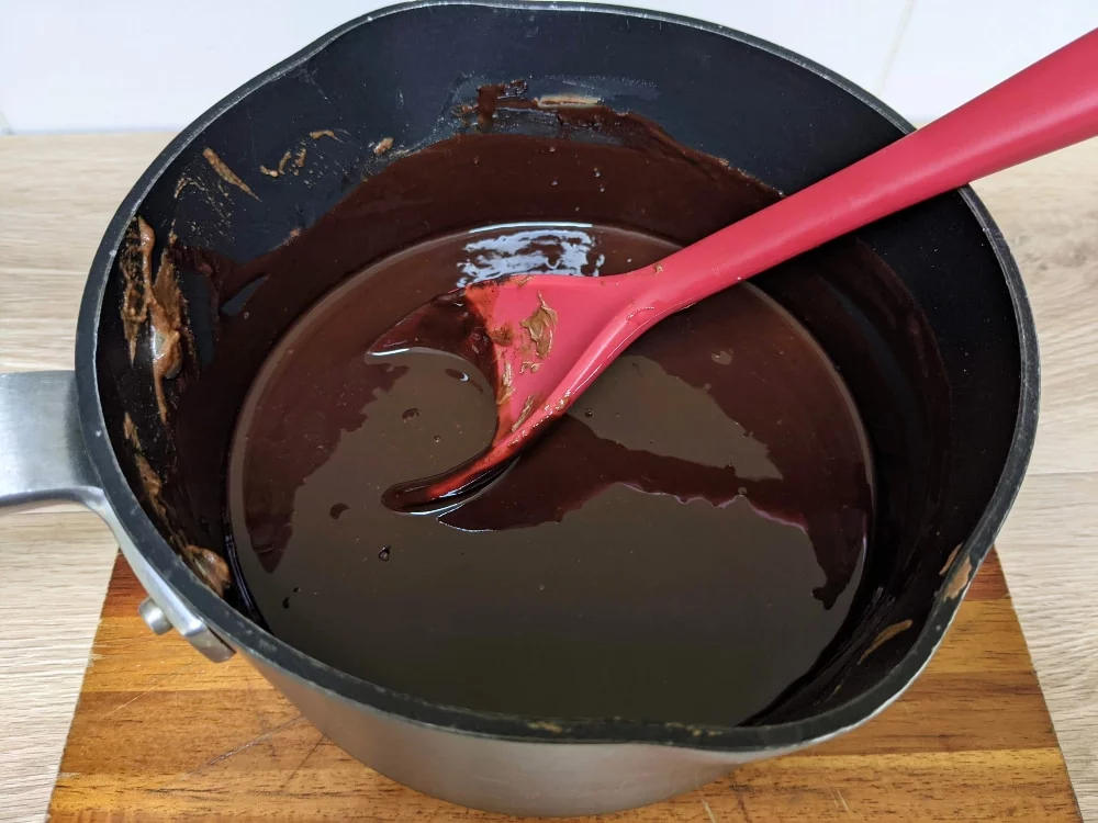 sourdough brownies with cocoa powder