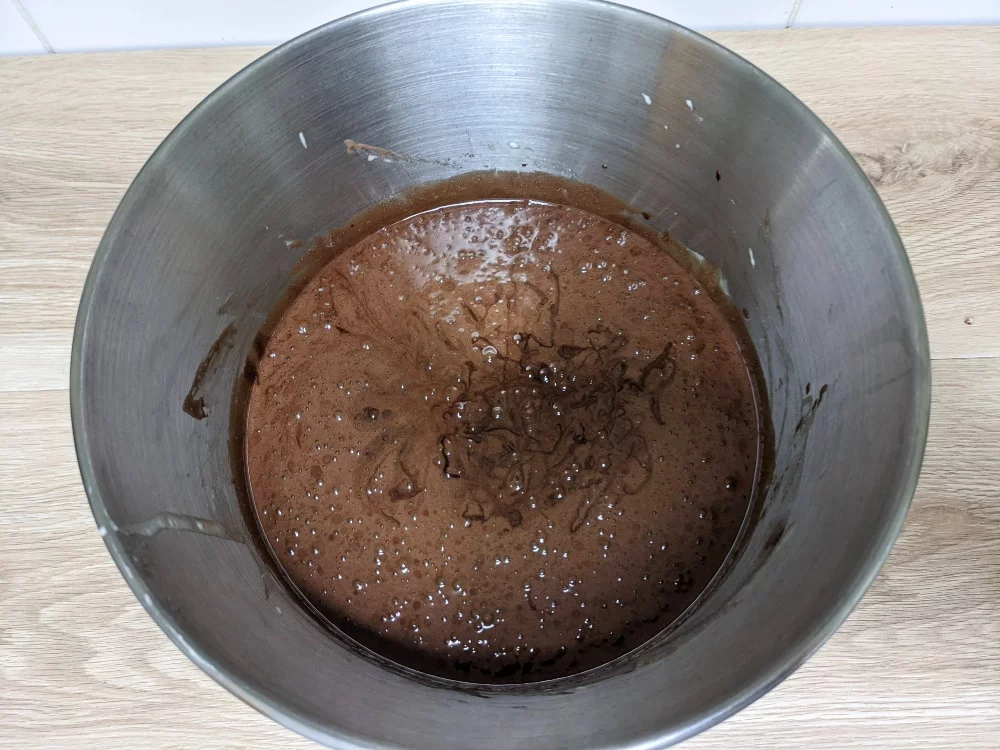 sourdough brownies with cocoa