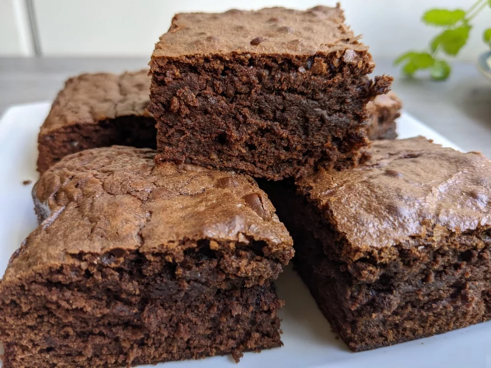 sourdough starter brownies