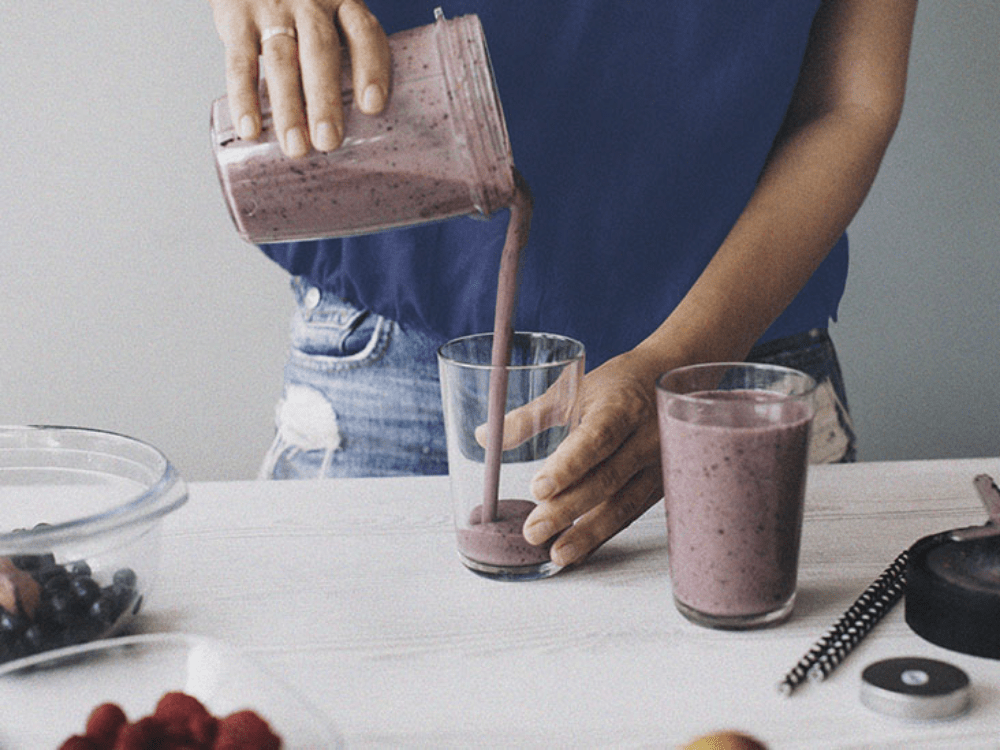 Choc berry shake blend