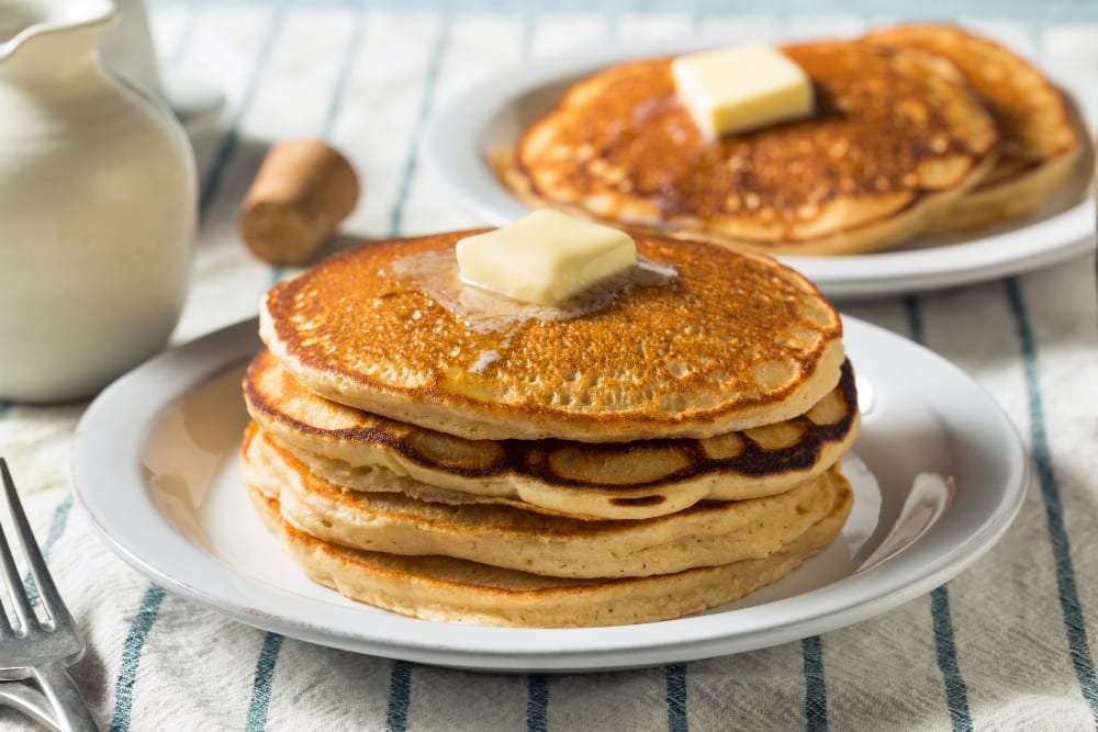 dry buttermilk pancakes 